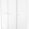 San Jose Wardrobe - 3 Door - Triple - Tall - White