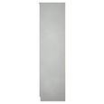 Milan Wardrobe - 3 Door - 1 Mirror - Tall - Triple - Grey