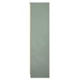 Java Fluted Wardrobe - 2 Door - Tall - 1 Mirror - Natural and Reed Green