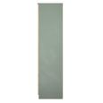 Java Fluted Wardrobe - 2 Door - Tall Combi - 1 Mirror - Natural and Reed Green