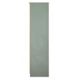 Java Fluted Wardrobe - 2 Door - Tall Robe - Natural and Reed Green