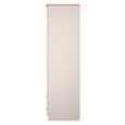 Sussex Wardrobe - 2 Door - 2 Drawer - Double - Cashmere and Oak
