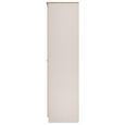 Sussex Wardrobe - 3 Door - 1 Mirror - Tall - Triple - Cashmere and Oak