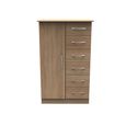 Avon Wardrobe - 1 Door - Midi - Oak