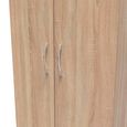 Avon Wardrobe - 2 Door - 2 Drawers - Double - Oak