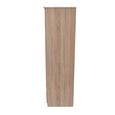 Avon Wardrobe - 2 Door - Combi - with 1 Mirror - Oak