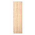 Avon Wardrobe - 2 Door - Plain - Oak