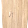 Avon Wardrobe - 2 Door - Plain - Oak