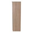 Avon Wardrobe - 2 Door - RHF 3 Drawers - Oak