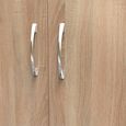 Avon Wardrobe - 2 Door - RHF 3 Drawers - Oak