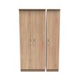 Avon Wardrobe - 3 Door - Triple - Oak