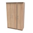 Avon Wardrobe - 3 Door - Triple - Oak