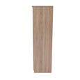 Avon Wardrobe - 3 Door - Triple - with LHF 2 Drawers - Oak