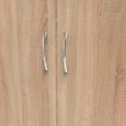 Avon Wardrobe - 3 Door - Triple - with RHF 2 Drawers - Oak