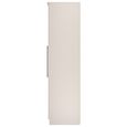 Haworth Wardrobe - 3 Door - Tall Triple - 1 Mirror - Cashmere