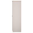 Norfolk Wardrobe - 3 Door - 1 Mirror - Triple - Cashmere and Oak