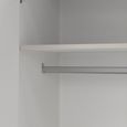 Sprint Wardrobe - 4 Door - 3 Drawer - Cashmere