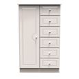 Balmoral Wardrobe - 1 Door - Midi - Cashmere