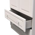 Balmoral Wardrobe - 2 Door - 2 Drawers - Double - Cashmere