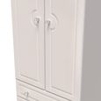 Balmoral Wardrobe - 2 Door - 2 Drawers - Double - Cashmere