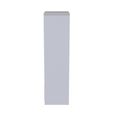 Diamond Tall Wardrobe - 2 Door - 2 Drawer - Pink and White