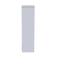 Diamond Tall Wardrobe - 2 Door - 2 Drawer - Black and White
