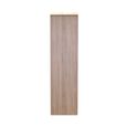 Diamond Plain Tall Wardrobe - 2 Door - Oak
