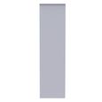 Diamond Front Open Wardrobe - White