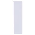 Milan Wardrobe - 2 Door - 2 Drawer - Double - White Gloss