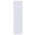 Milan Wardrobe - 2 Door - Plain - Tall - White Gloss