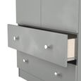 Yarmouth Wardrobe - 2 Door - 2 Drawer - Dusk Grey