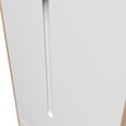 Monaco Wardrobe - 2 Door - 2 Drawer - Tall - White Matt and Oak