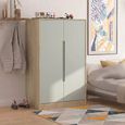 Monaco Wardrobe - Midi - Cashmere and Oak