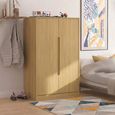 Monaco Wardrobe - Midi - Modern Oak