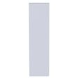Monaco Wardrobe - 2 Door - Plain - Tall - Cashmere Gloss and White