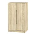 Monaco Wardrobe - Midi - Oak