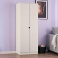 Bora Wardrobe - 2 Door - Kashmir Matt