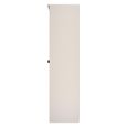 Bora Double Wardrobe - 1 Door - Open Shelf - Kashmir Matt