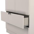 Bora Wardrobe - 2 Door - 2 Drawer - Kashmir Matt