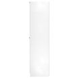 Yarmouth Wardrobe - 3 Door - 2 Drawer - Black Matt and White Matt