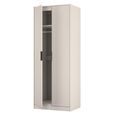 Fluted Wardrobe - 2 Door - Kashmir Matt