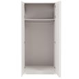 Albion Wardrobe - 2 Door - Stone Grey