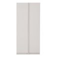 Albion Wardrobe - 2 Door - Stone Grey