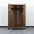 Calla Wardrobe - 2 Door - Walnut - Dark Wood