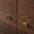 Willow Wardrobe - 2 Door - Tobacco Walnut - Wood