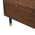 Willow Wardrobe - 2 Door - Tobacco Walnut - Wood