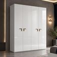 Smart Italian White Wardrobe thumbnail