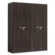 Smart Italian Walnut Wardrobe thumbnail 2