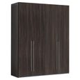 Smart Italian Walnut Wardrobe with Long Handle thumbnail 2