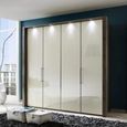 Loft Bi-Fold Panorama Glass Door Wardrobe - Sizes Available thumbnail 3